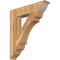 Ekena Millwork Olympic Traditional Rough Sawn Bracket, Western Red Cedar, 6"W x 32"D x 36"H BKT06X32X36OLY01RWR - alternate 1